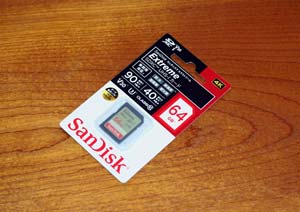 SDカード サンディスク エクストリーム 64GB