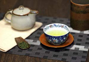 日本茶 ドリンク撮影