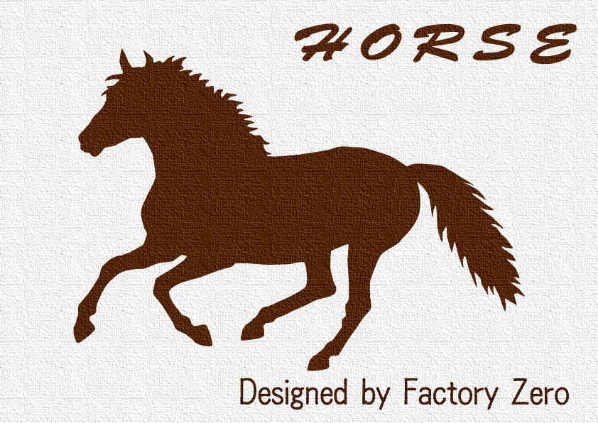 馬 ロゴマークのデザイン