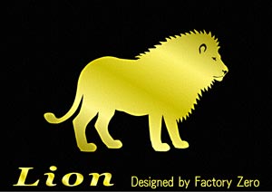 ライオンのイラスト制作