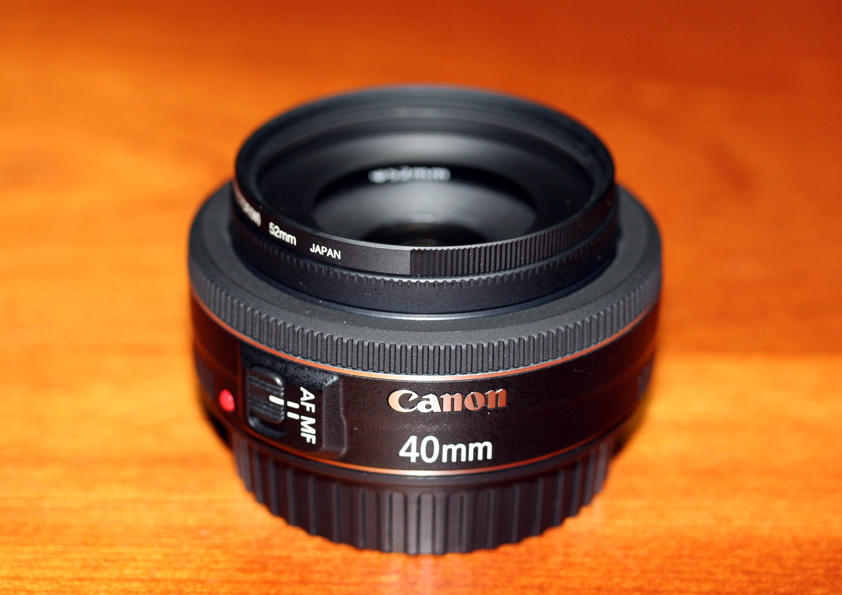 Canon EF40mm F2.8 STM パンケーキレンズ-